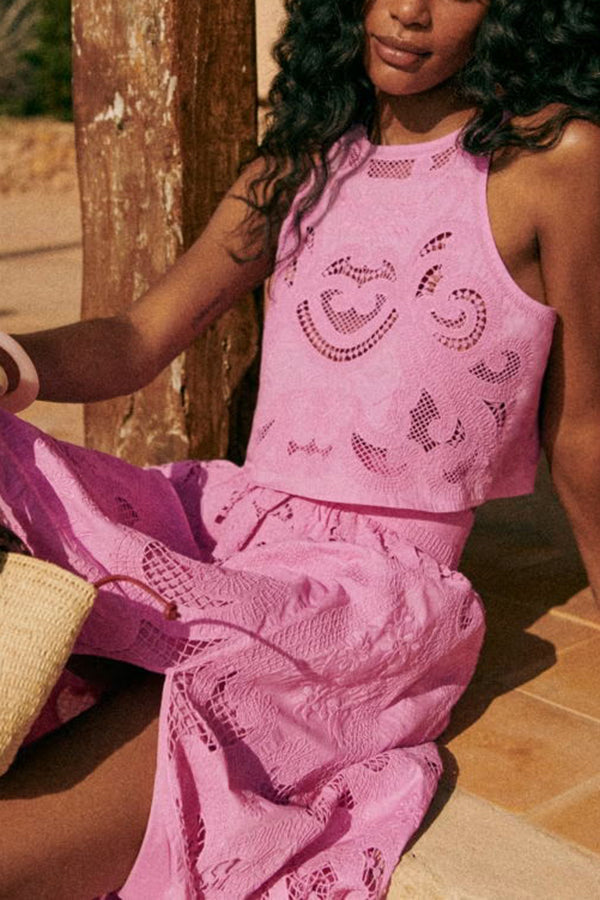 Ensemble Femme En Dentelle | Vêtements D'Été Femme | Isabelle