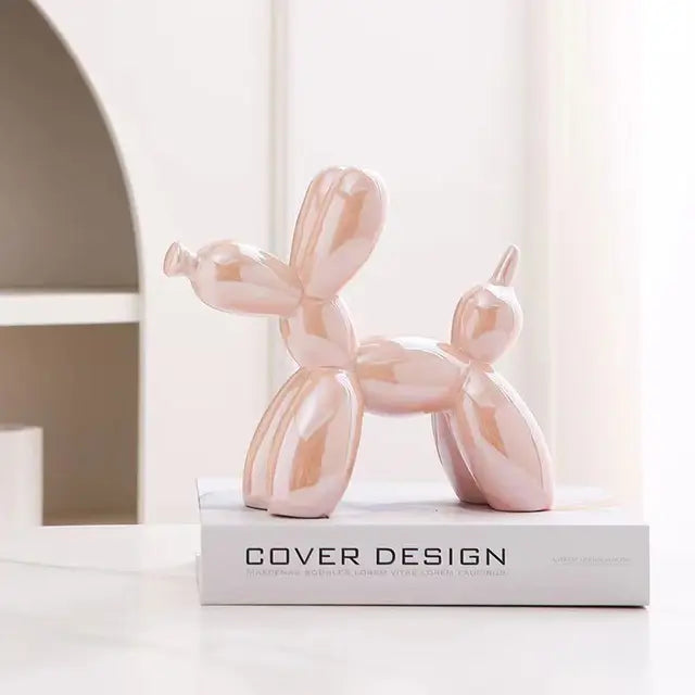 Sculpture de chien en ballon | Décoration de table