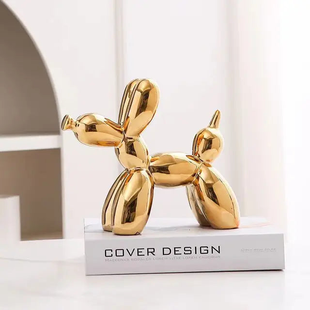 Sculpture de chien en ballon | Décoration de table