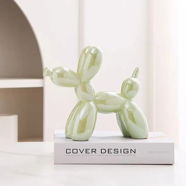 Sculpture de chien en ballon | Décoration de table