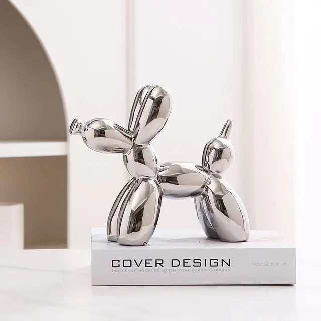 Sculpture de chien en ballon | Décoration de table