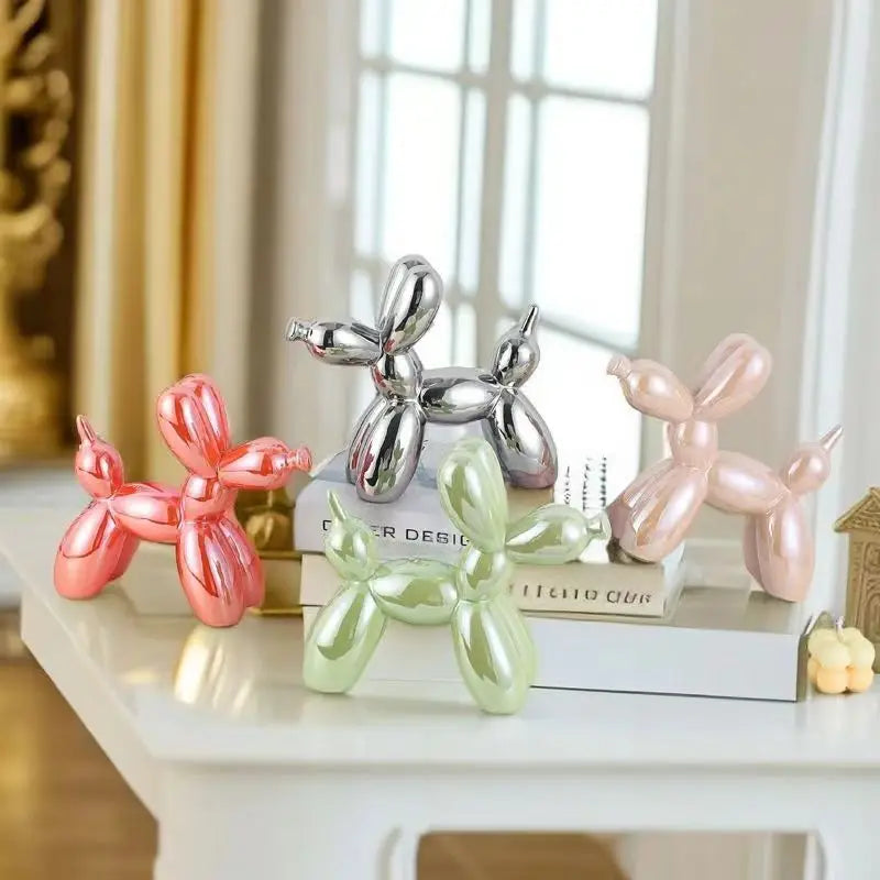 Sculpture de chien en ballon | Décoration de table