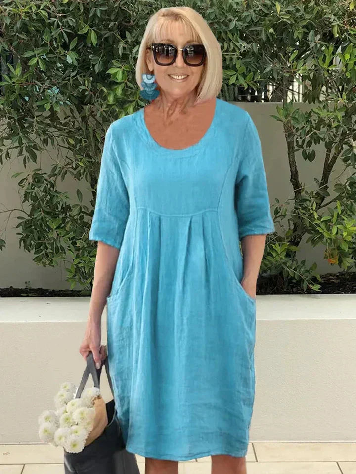Bridget - Robe lâche avec poches