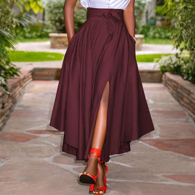 Annabelle | Jupe longue pour femme | Pleated
