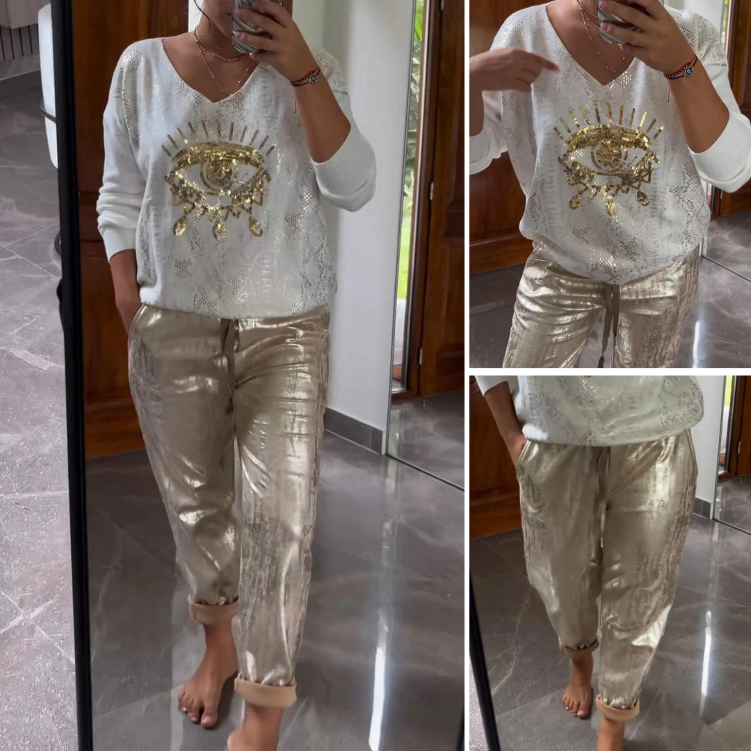 Uma | Ensemble blouse et pantalon