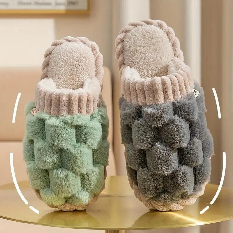 Pantoufles Fluffy Chic Peluria™