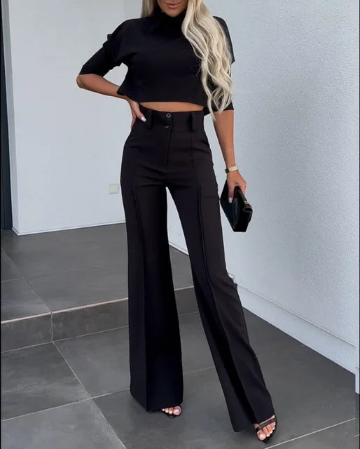 Élise - Ensemble 2 Pièces Haut Et Pantalon
