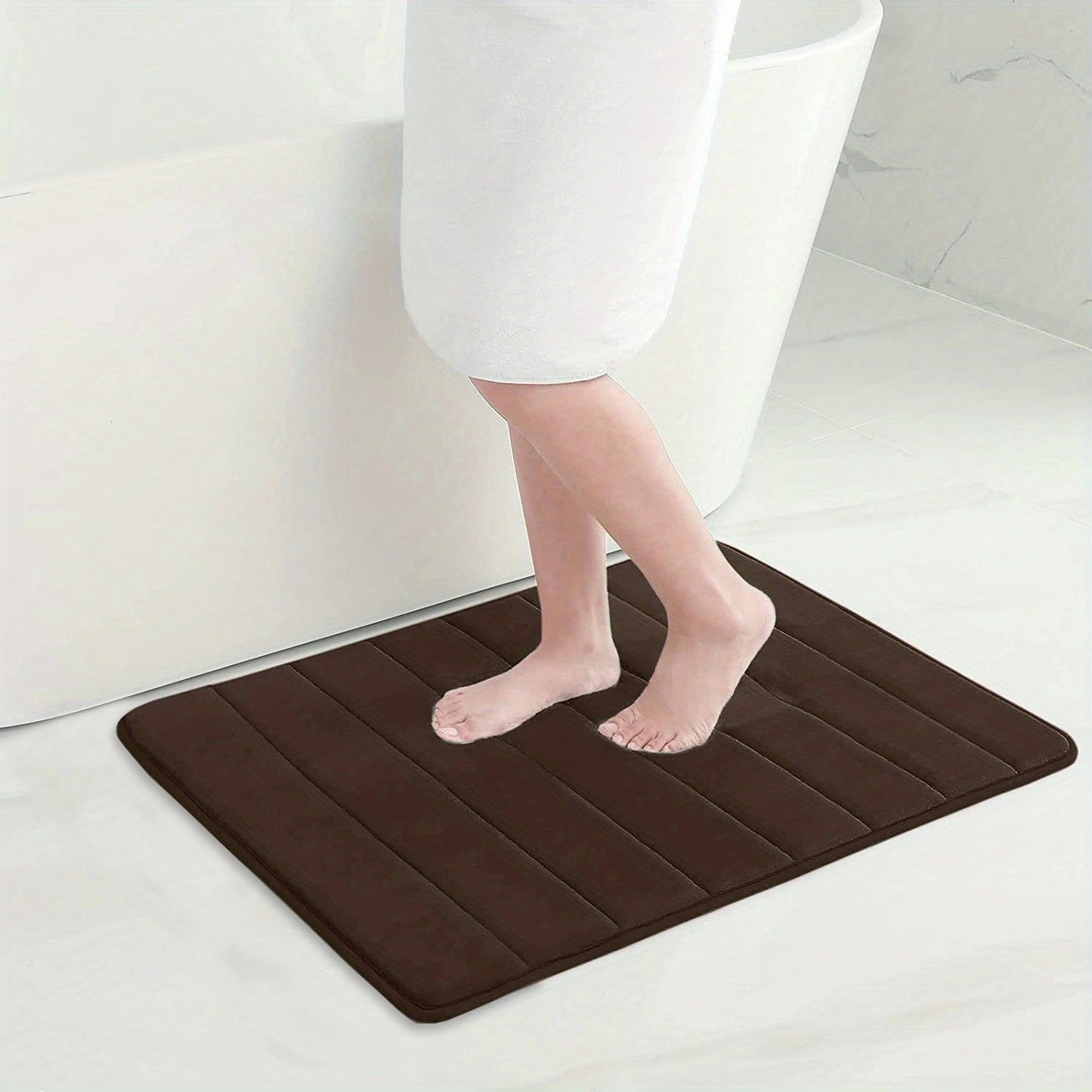 Tapis de bain confortable et antidérapant
