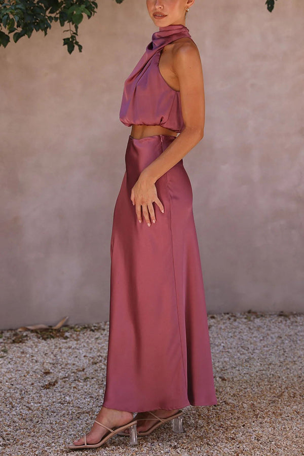 Nicolette | Ensemble de jupe maxi élégante