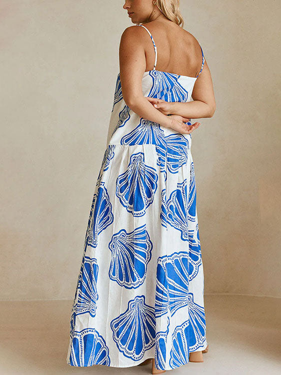 Collete - robe maxi sans manches légères