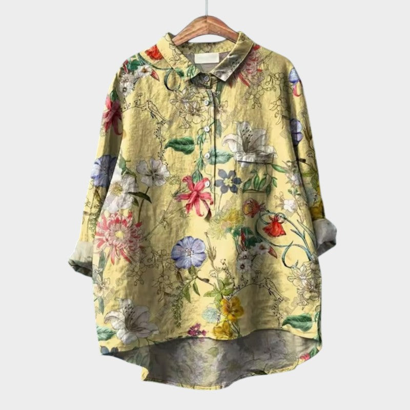 Life - chemise avec imprimé vintage-flower