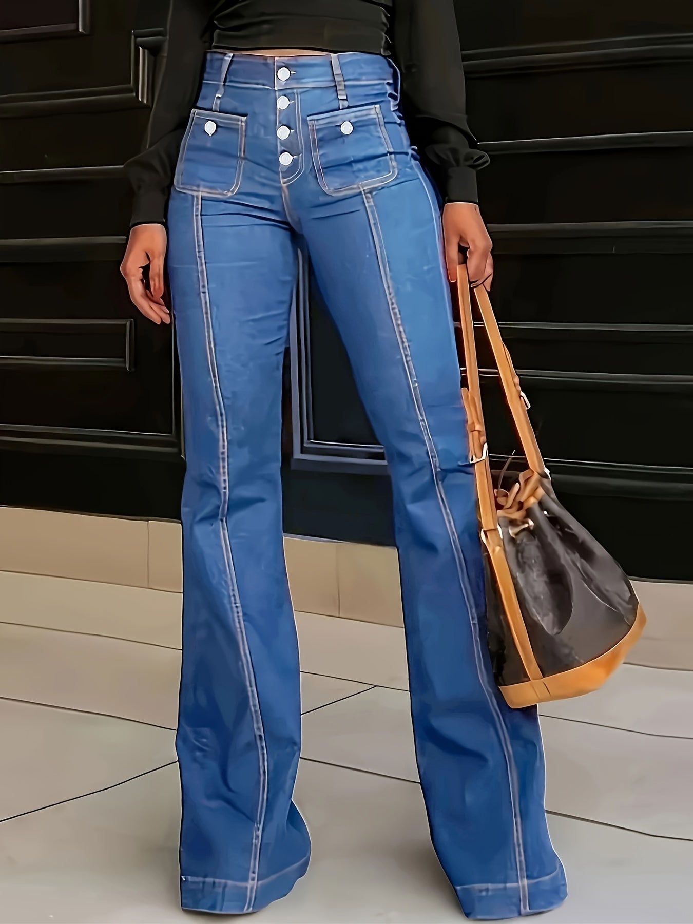 Helene™ Pantalon Évasé