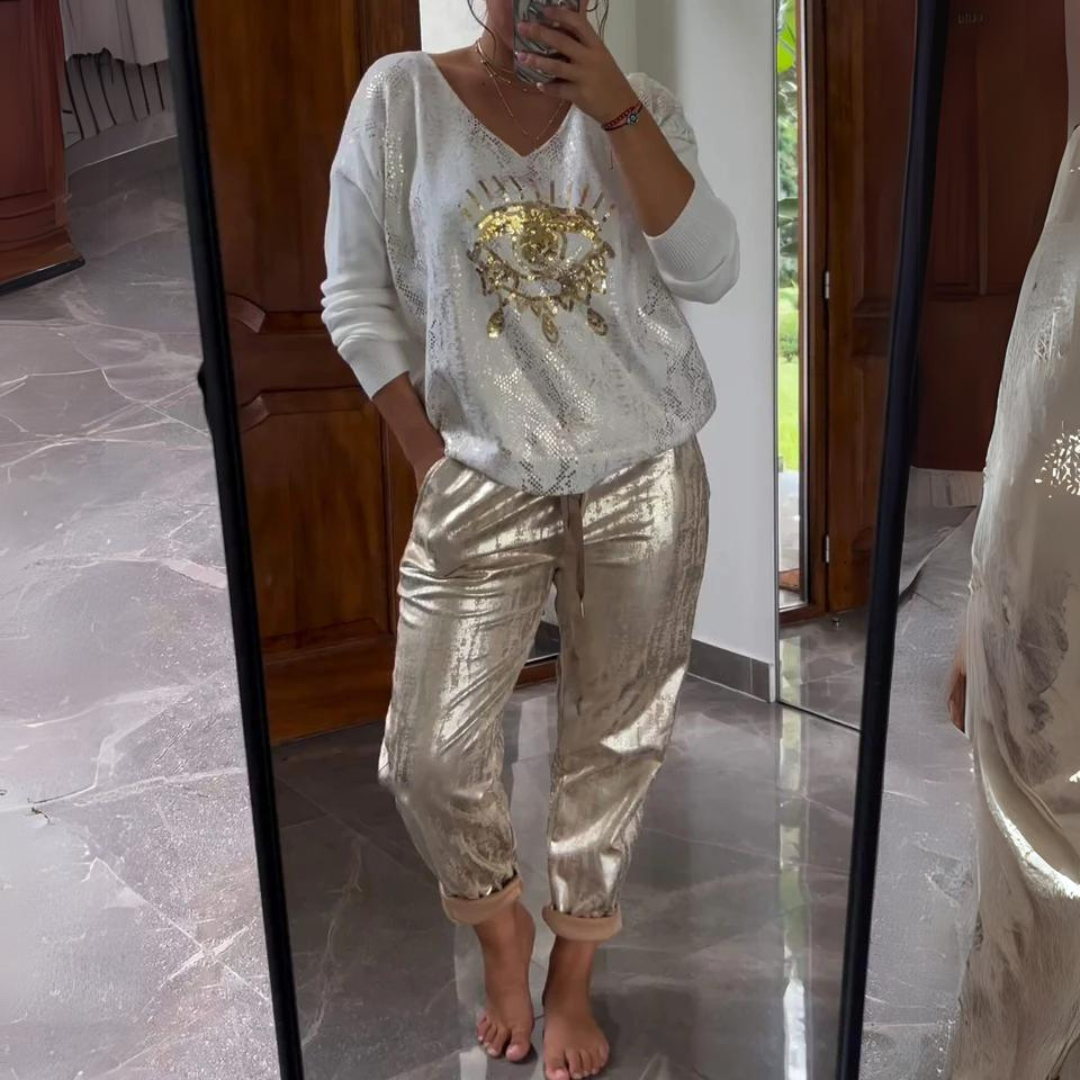 Uma | Ensemble blouse et pantalon