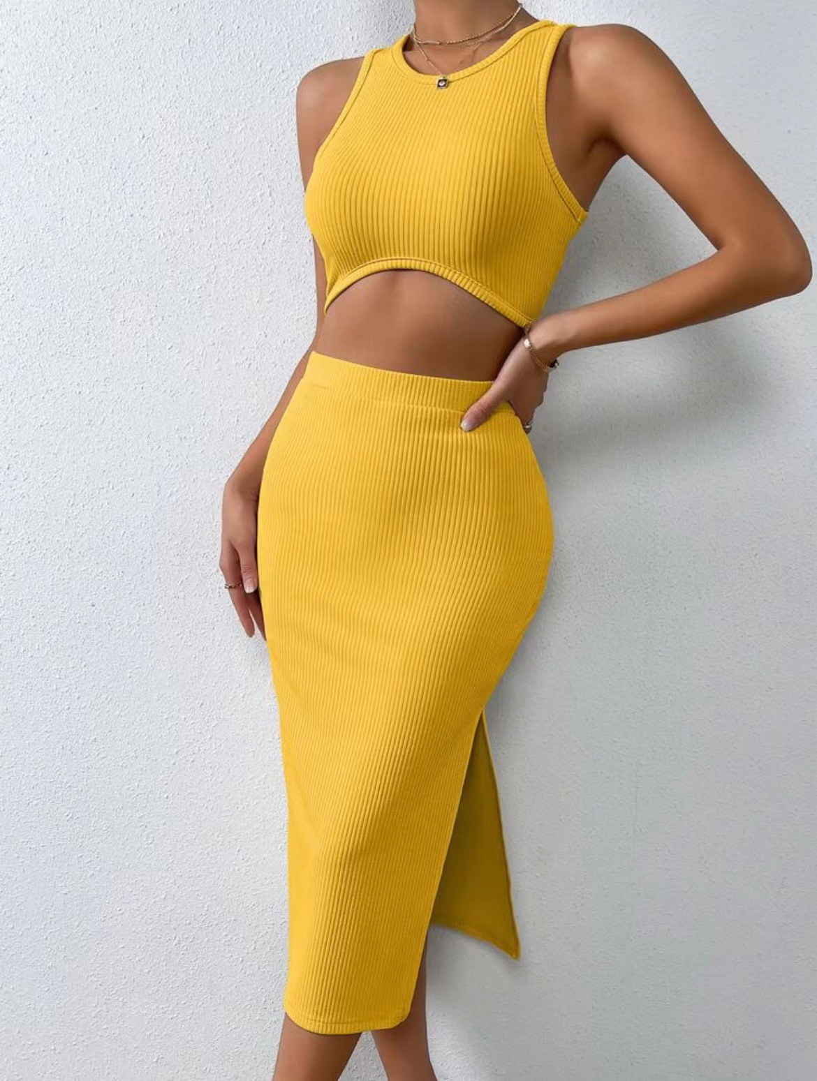 Variant image for MAXIROK Sans Manches Femme | Vêtements Printemps | Sophie-13