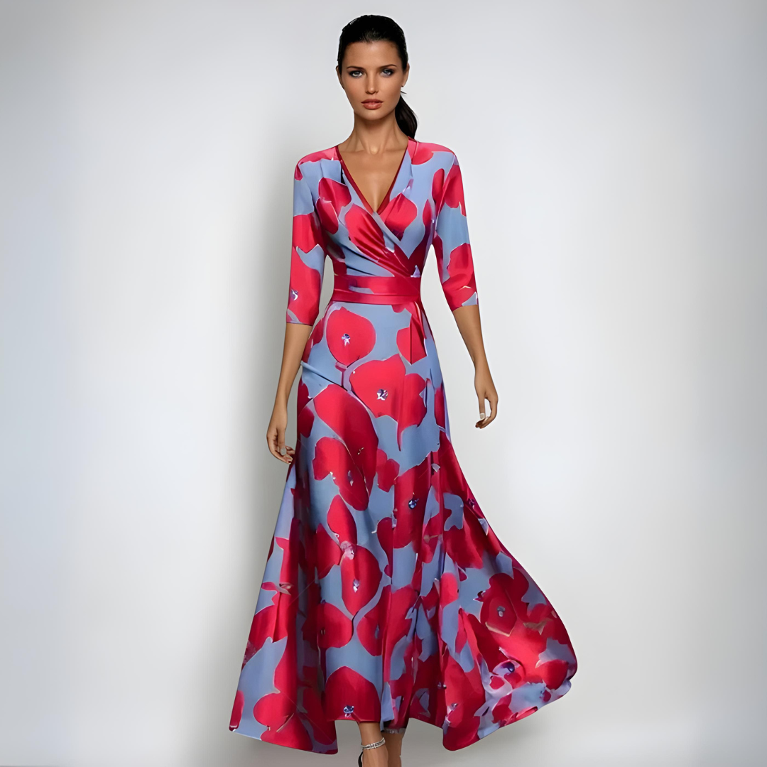Robe Élise – Femme – Élégance Florale