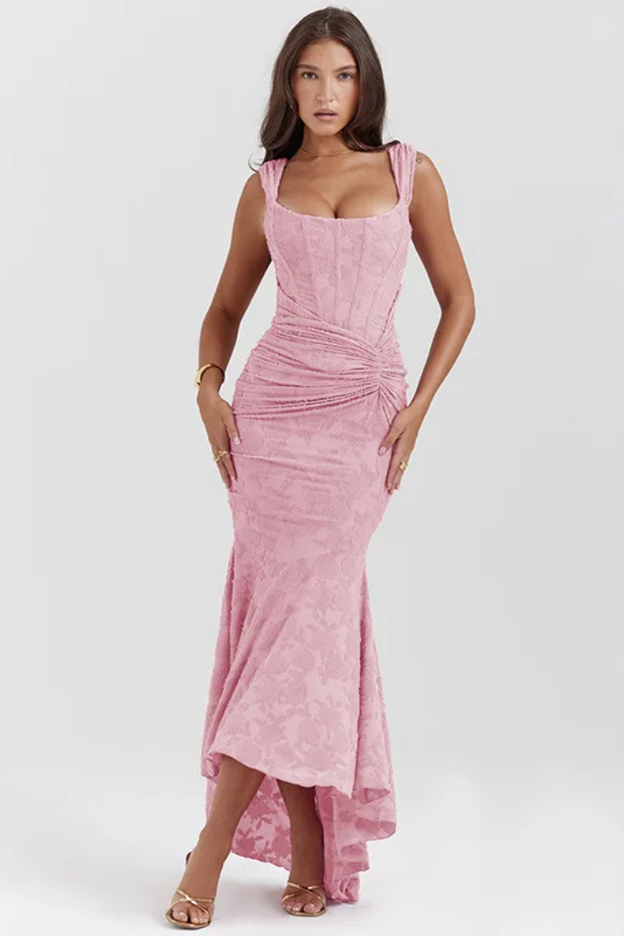 Robe de Soirée Longue | Robe Cérémonie Femme pour Événements | Laura