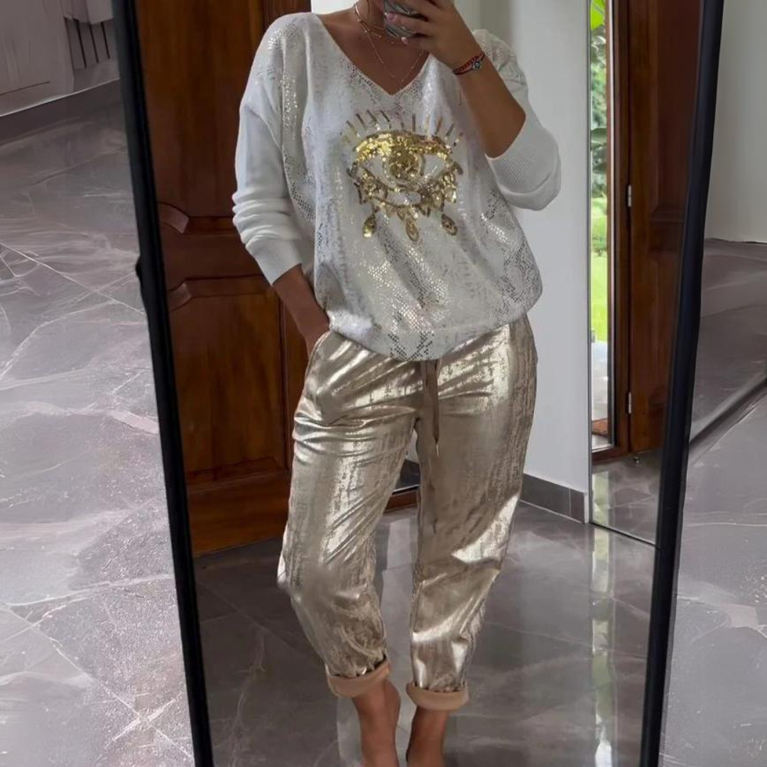 Uma | Ensemble blouse et pantalon