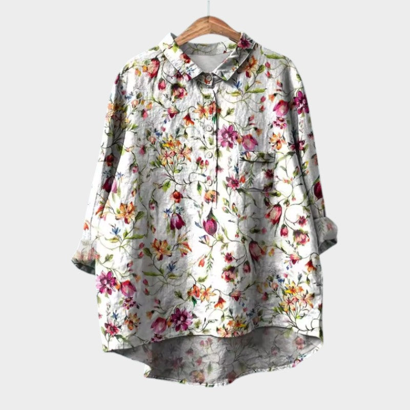 Mayla - chemise avec imprimé floral vintage