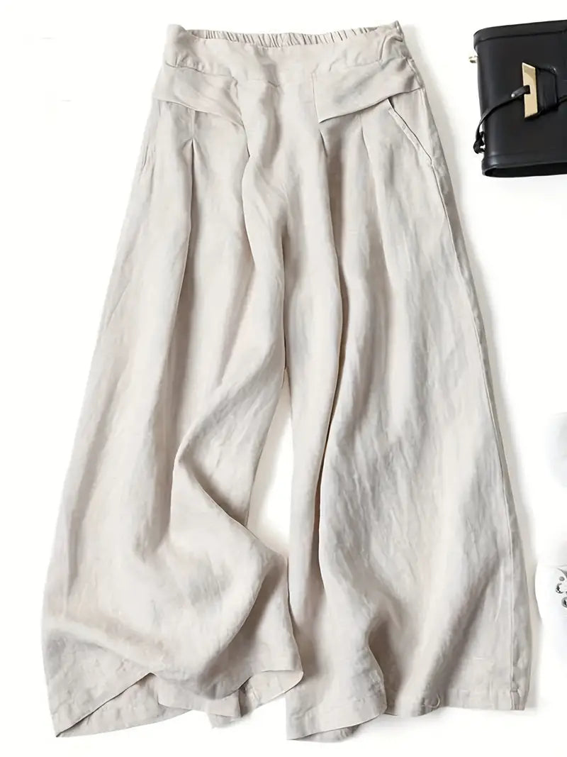 Alexa - Pantalon Large Élégant