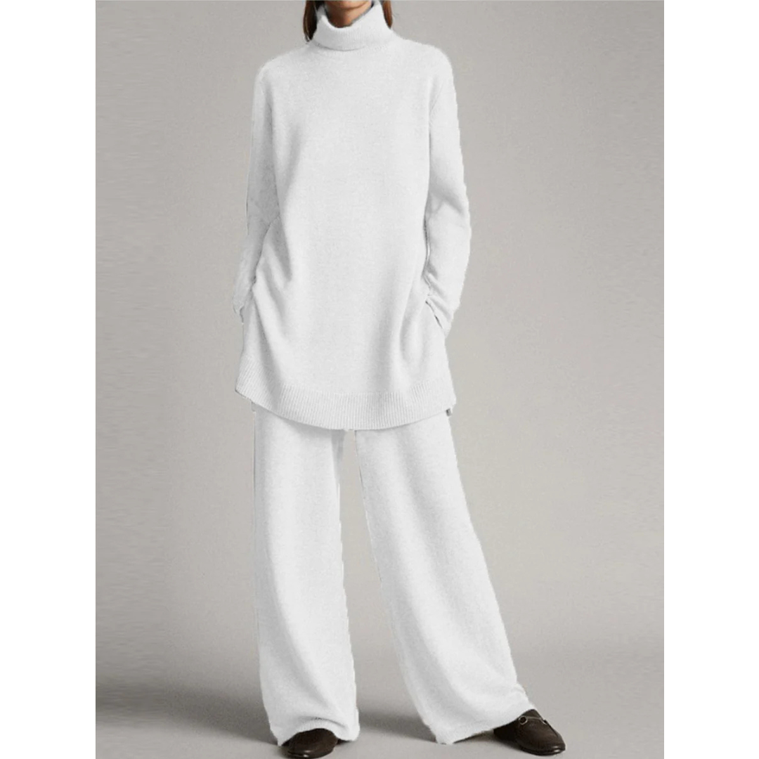 Pull col roulé grande taille pour femmes | Hiver