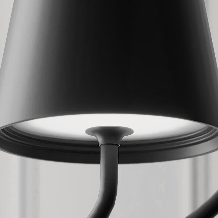 Lampe suspendue LED rechargeable – Design moderne pour l'intérieur et l'extérieur