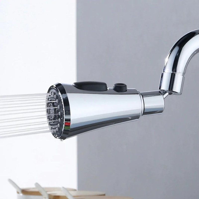 Aquaflow 360° Pulvérisateur de Robinet – Accessoire Flexible et Économiseur d'Eau pour Robinets