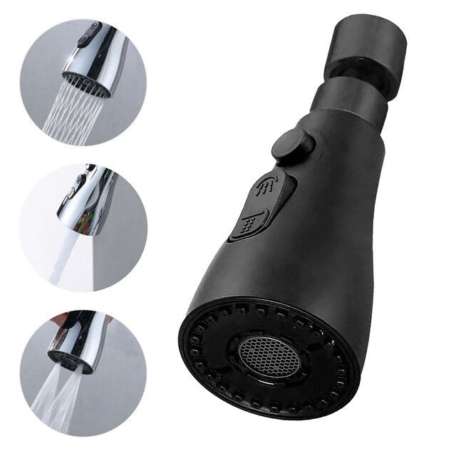 Aquaflow 360° Pulvérisateur de Robinet – Accessoire Flexible et Économiseur d'Eau pour Robinets