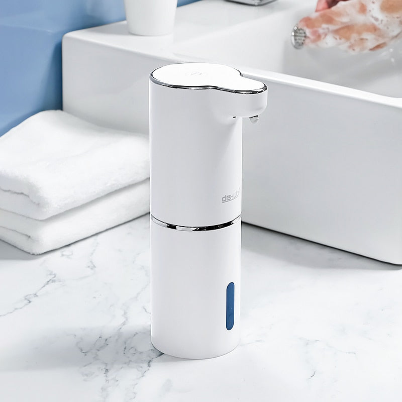 Distributeur de savon mousse automatique – Sans contact, rechargeable, design moderne