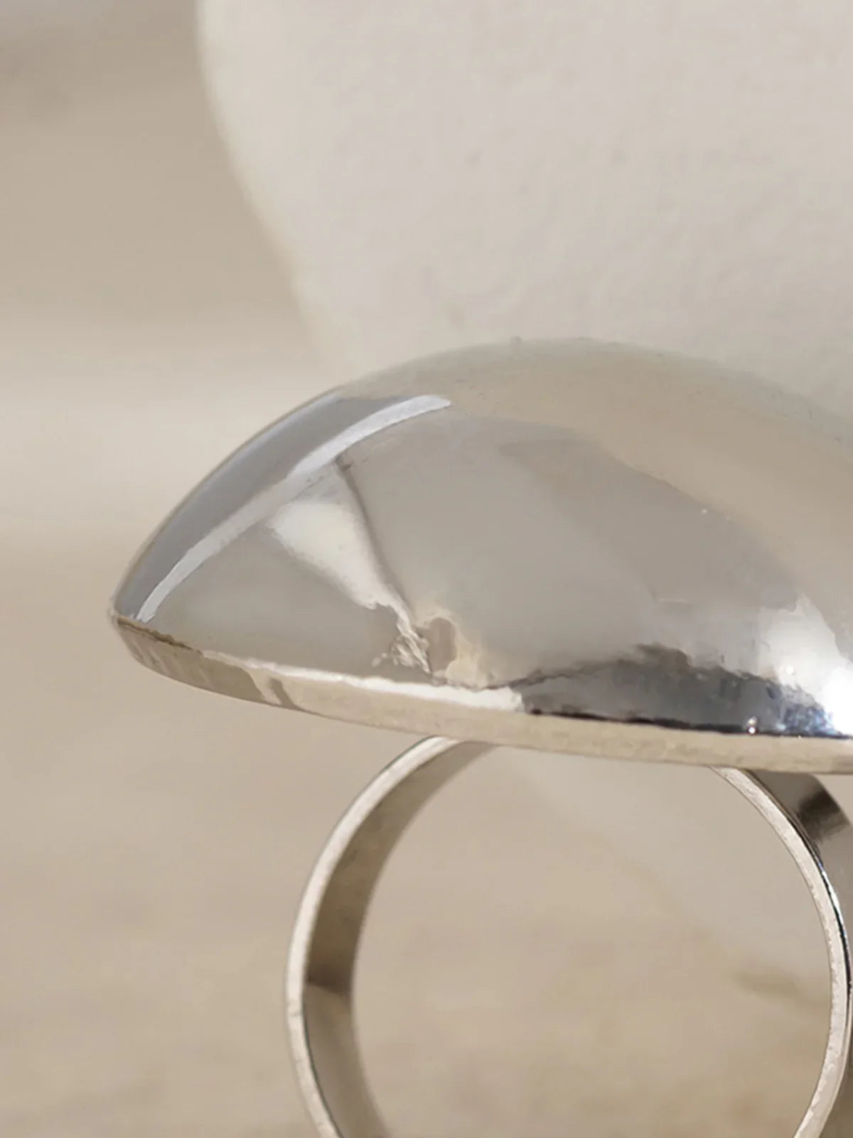 Bague Rayna Géométrique Demi-Boule