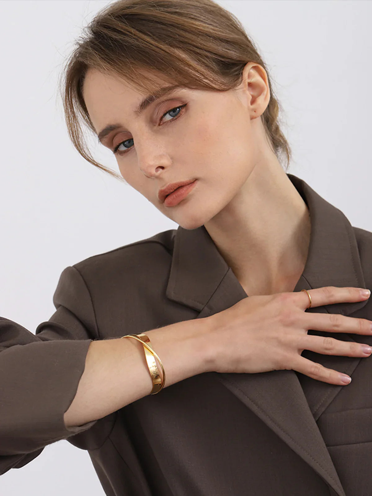 Bracelet Gracie à Bouche Plate