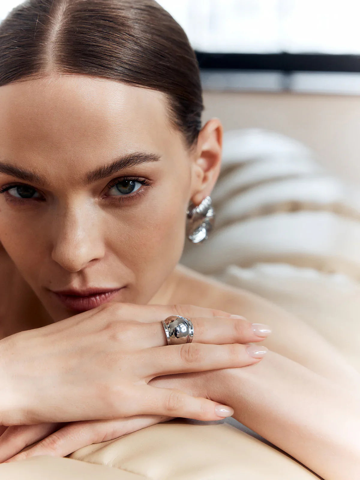 Bague en Argent Plaqué Sérénité
