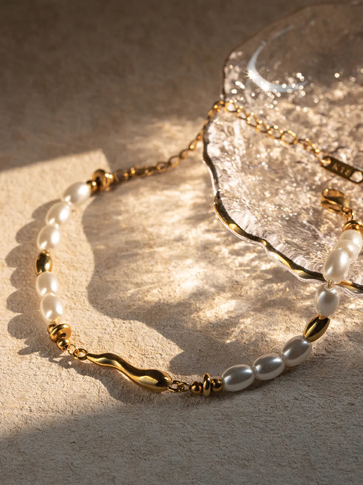 Bracelet en Perles Élégant