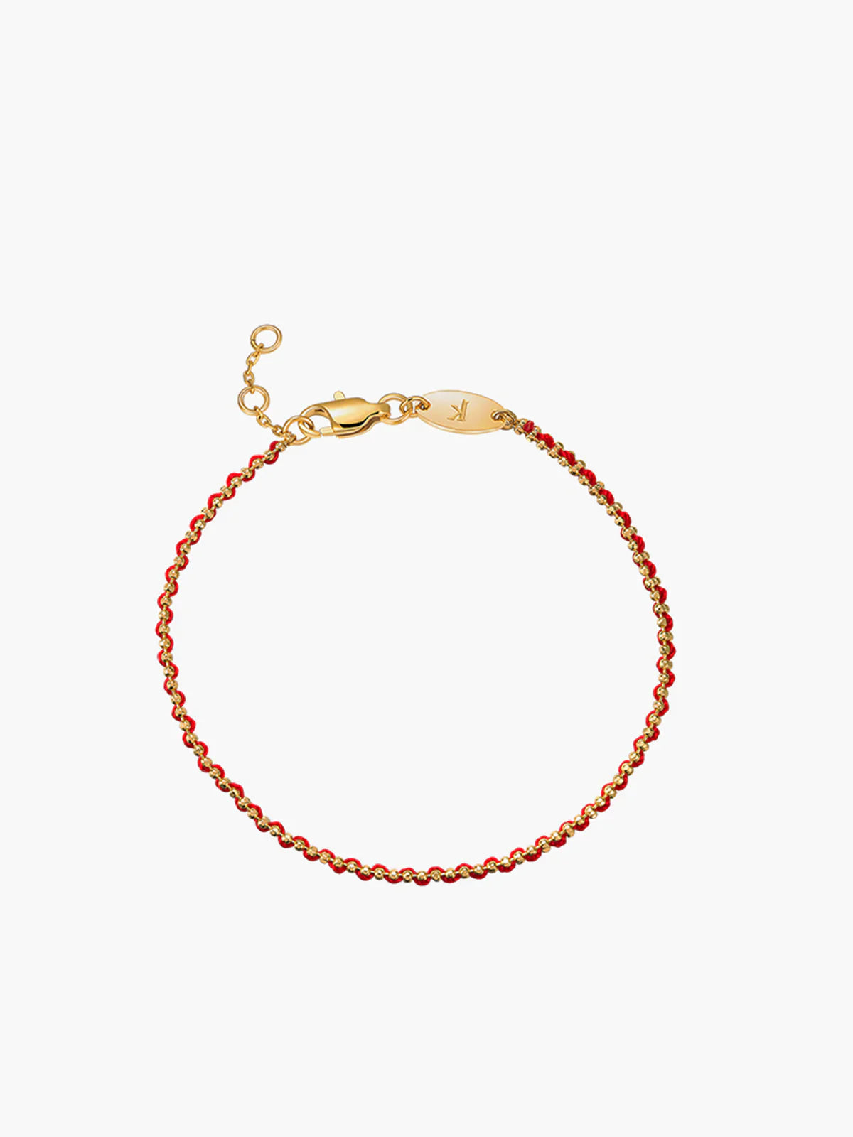 Bracelet de Charme en Fil Rouge Protégé Halo