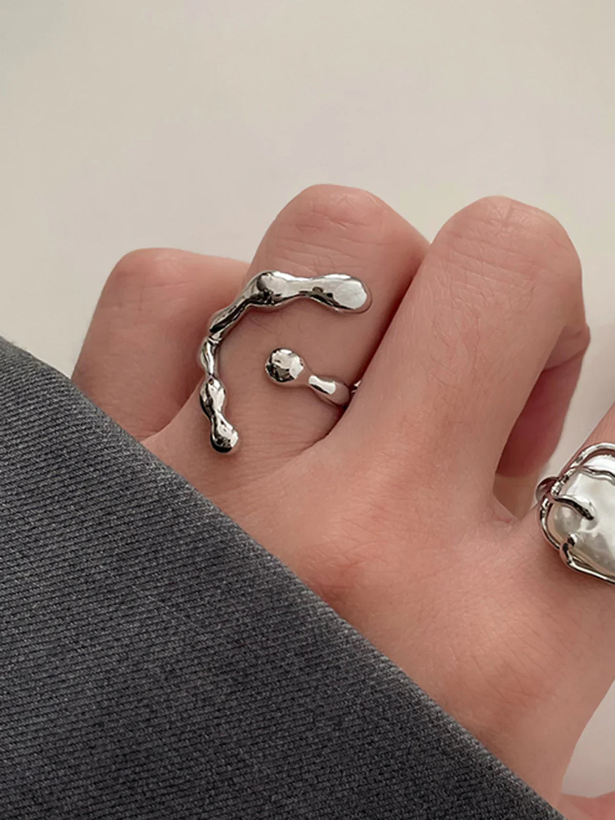Bague en Lune Croissante Adriana