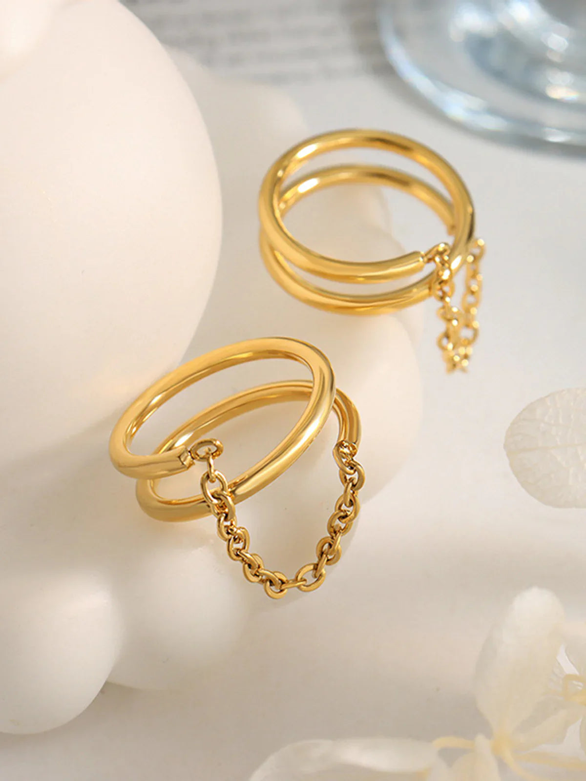 Mi Amor Bague à Double Couche