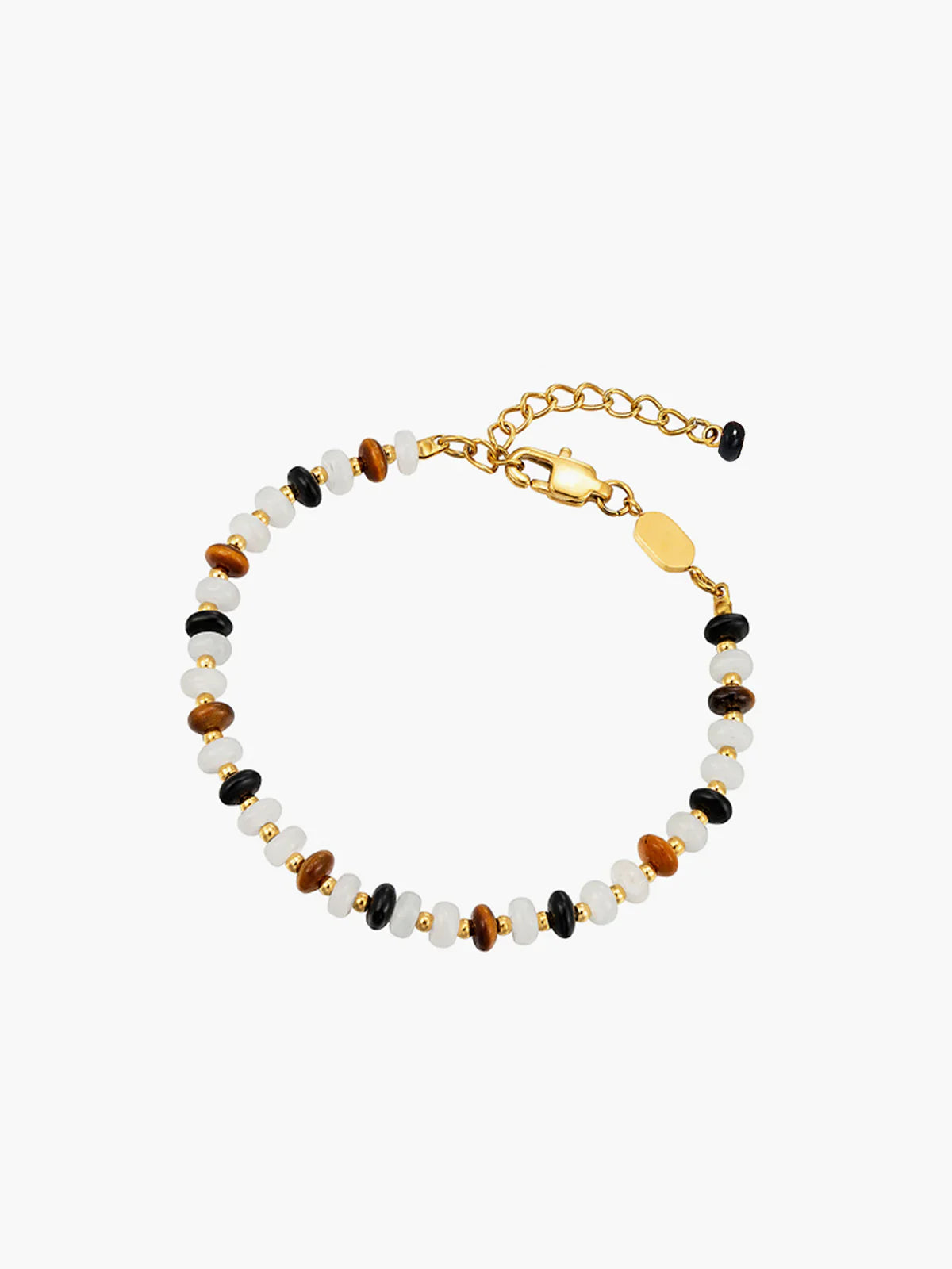 Bracelet en perles d'œil de tigre Cally