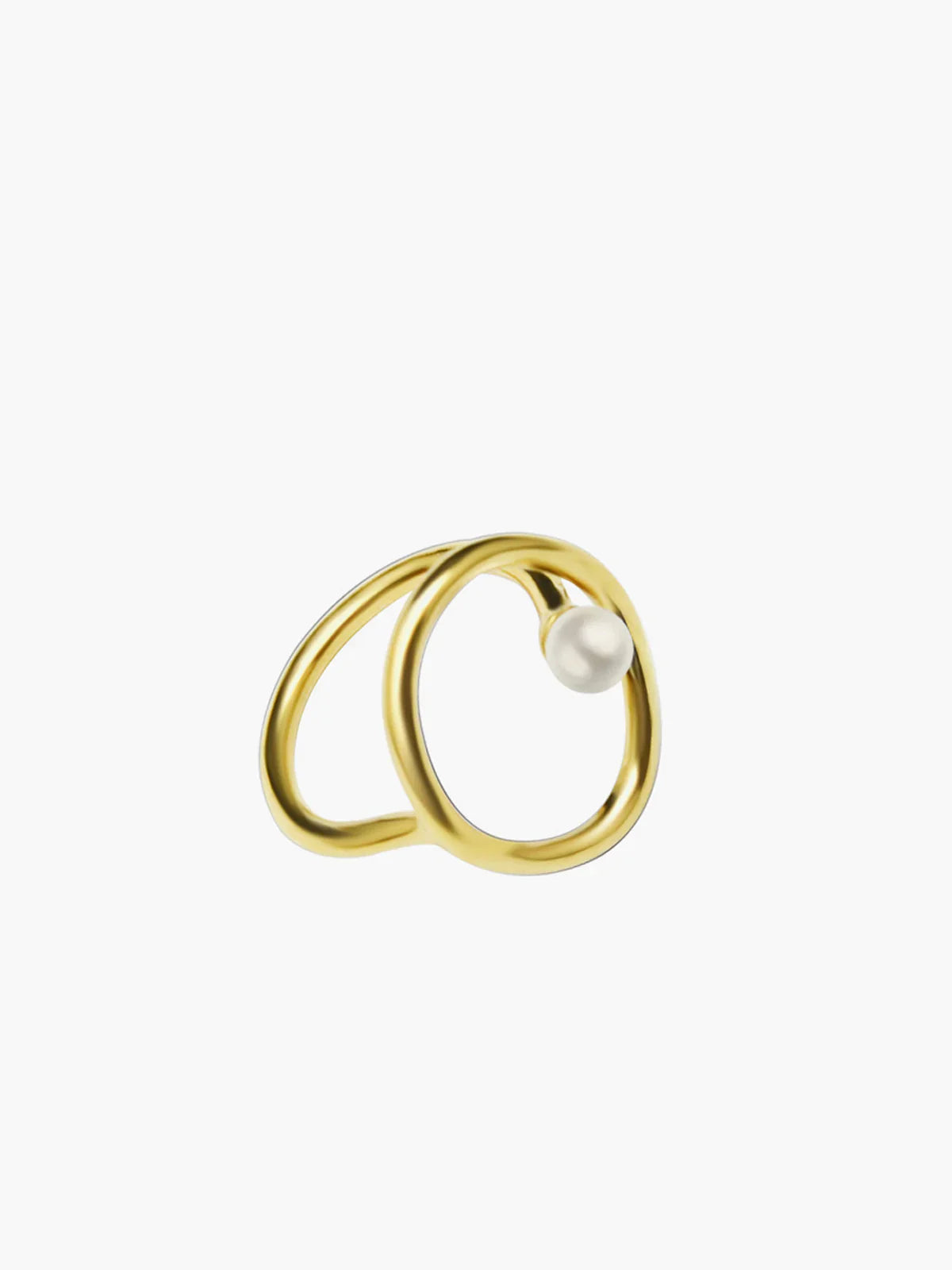Bague en or avec perle d'eau douce Mikayla