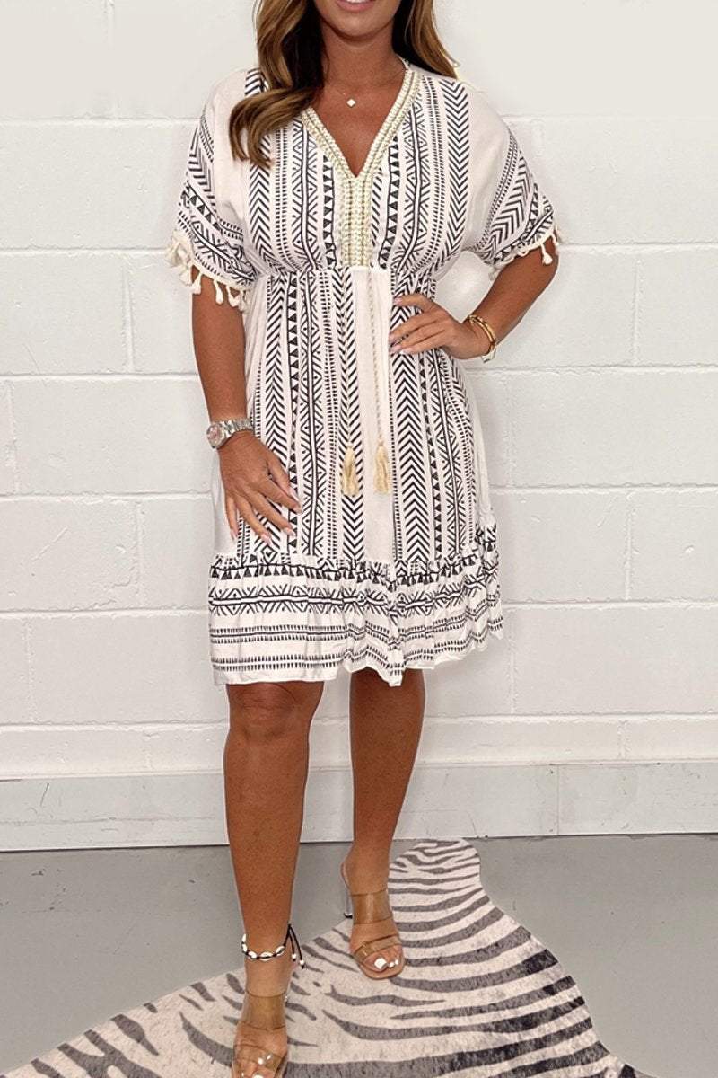 Robe Bohème Vintage | Robe Longue Femme Été | Julia