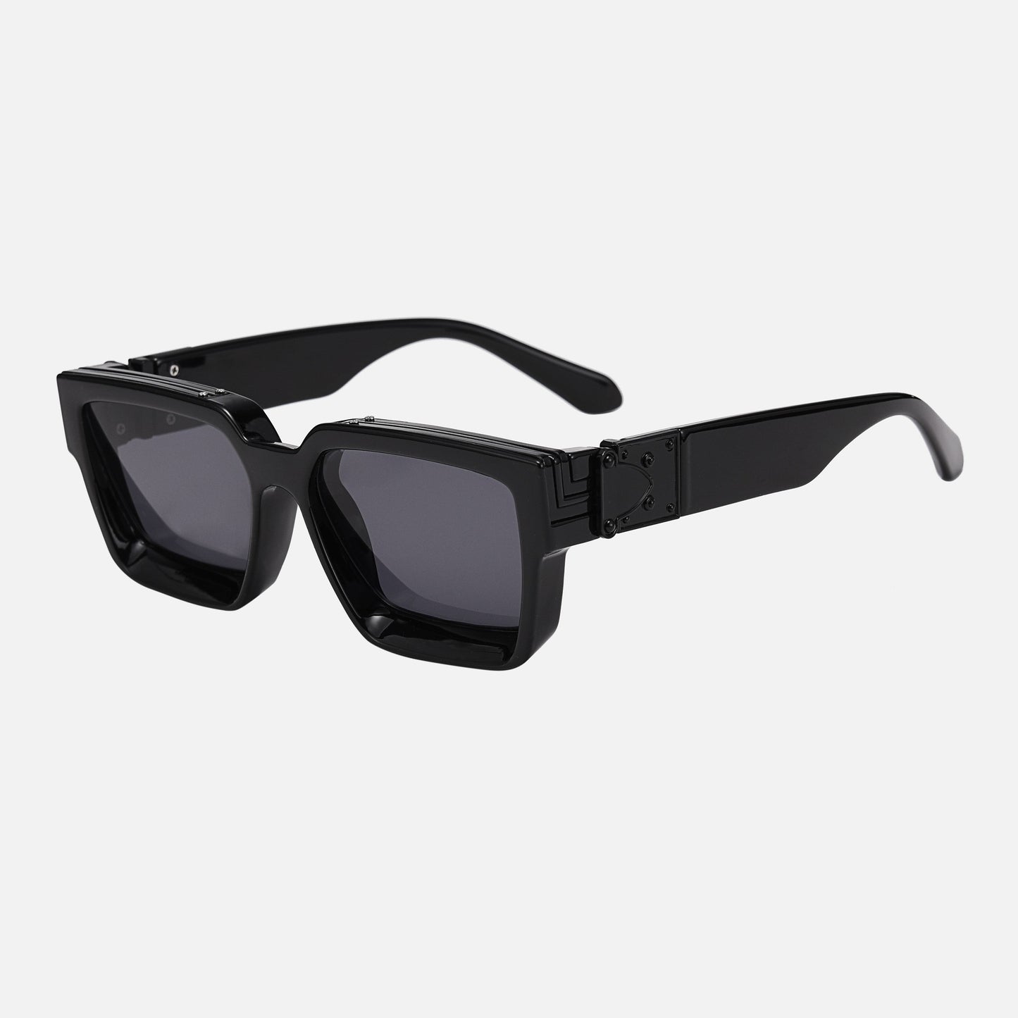 EDGERTYLE - Lunettes de soleil carrées d'inspiration rétro pour hommes et femmes