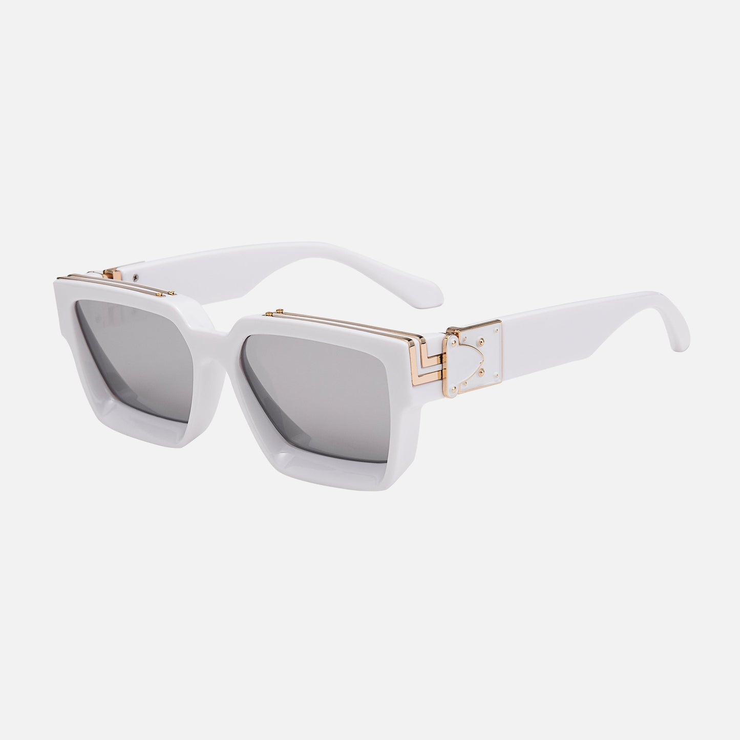 EDGERTYLE - Lunettes de soleil carrées d'inspiration rétro pour hommes et femmes