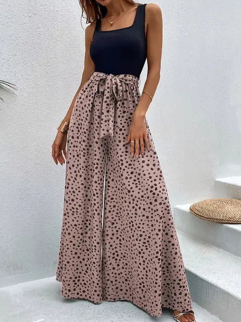 Amélie - Pantalon Large D'Été