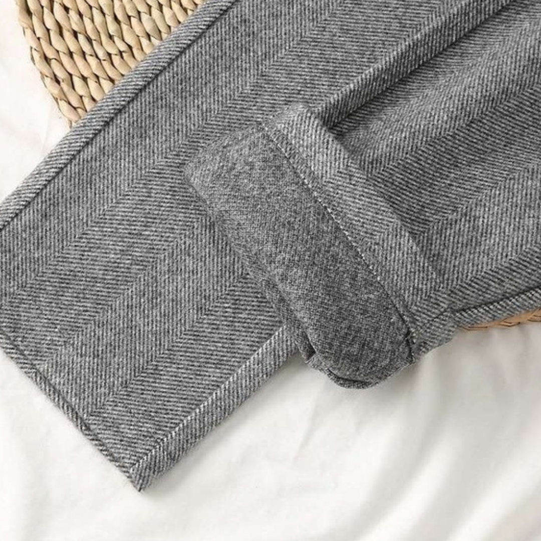 Véronique - Pantalon En Laine Pour Femme