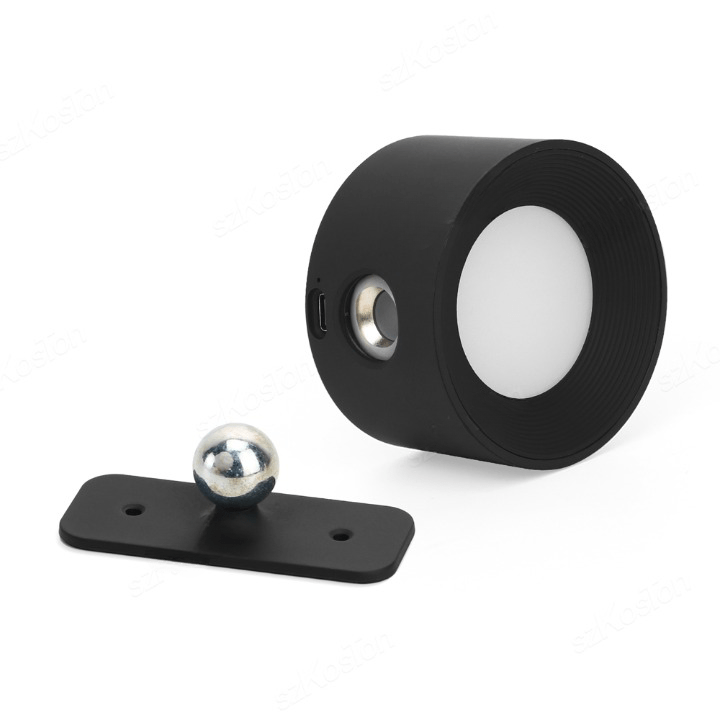 Applique murale sans fil rotative – solution d'éclairage rechargeable et dimmable