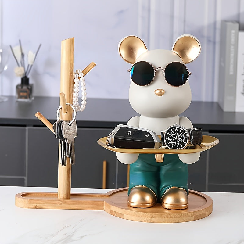 Table d'appoint organisateur multifonction Elara – Solution de rangement moderne pour votre maison