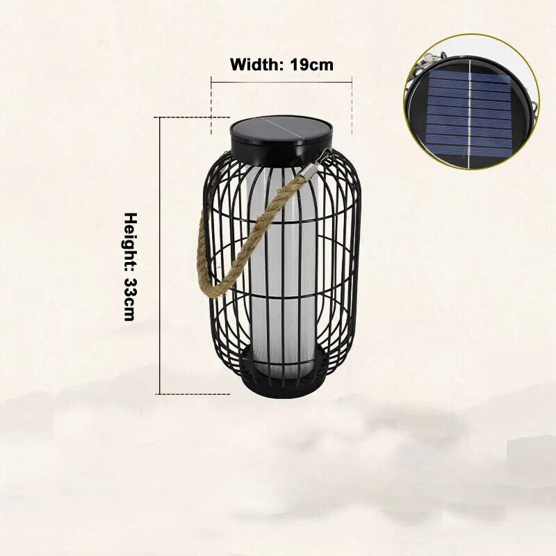 Lampe LED Solaire Emiel – Éclairage extérieur élégant et écologique