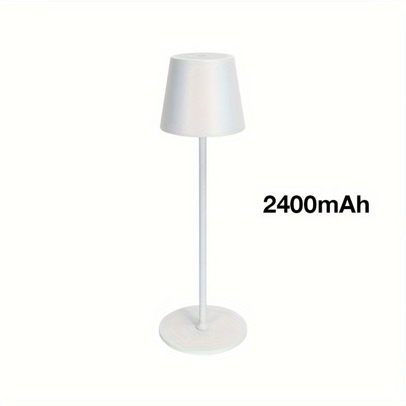 Lampe de table LED sans fil Felix – Contrôle tactile dimmable en continu avec batterie USB et design moderne