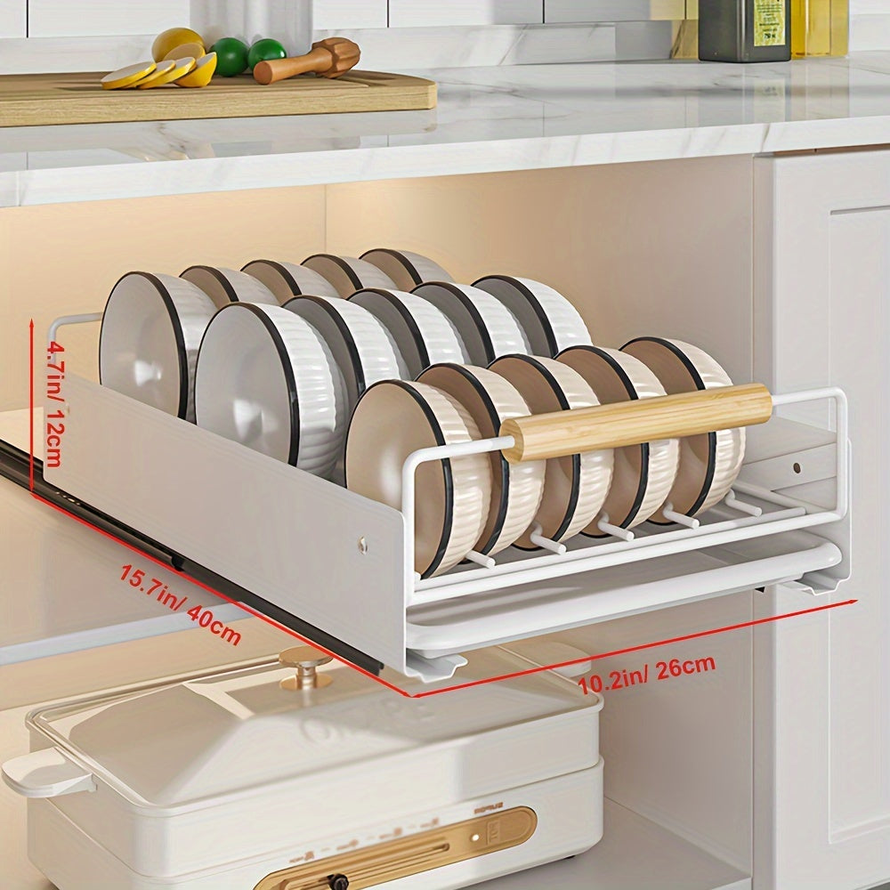 Organisateur de Placard Extensible Fleur – Solution de Rangement Intelligente pour Ustensiles de Cuisine