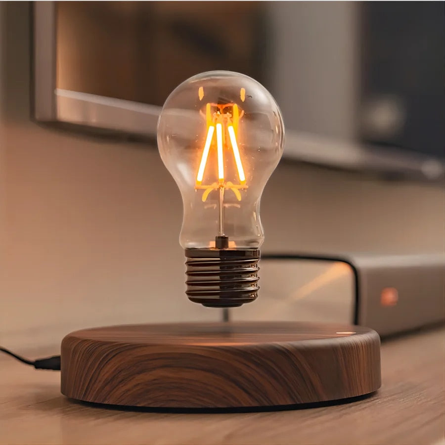 Lampe Flottante Floris - Lampe Flottante Magnétique Moderne, Éclairage LED Énergétiquement Efficace, Accessoire de Décoration Unique