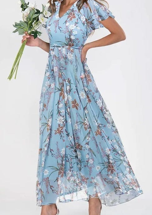 Robe d’Été Colorée en Polyester - Femme - Zarela