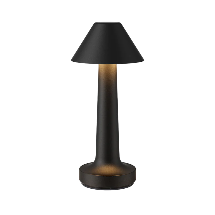 Lampe de Table Moderne Geraldine - Élégante Lampe LED Dimmable, 3 Niveaux de Luminosité, Idéale pour la Maison & la Restauration
